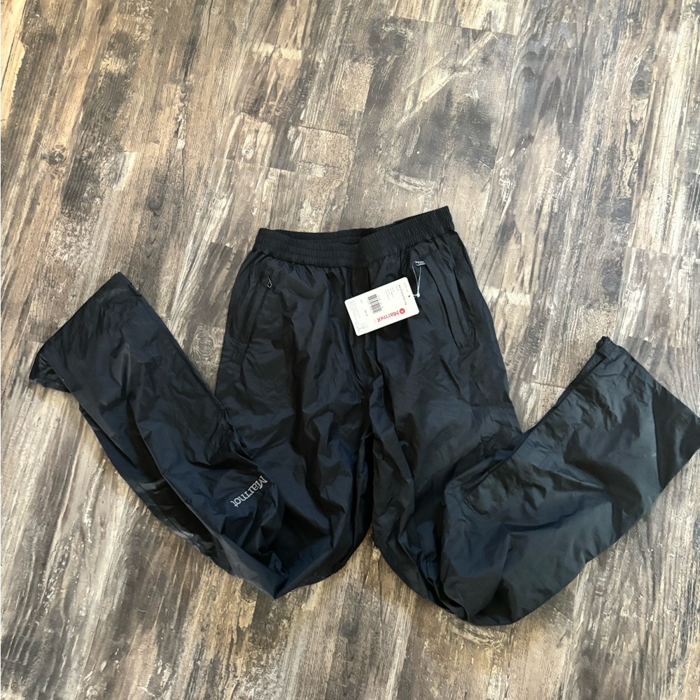 Marmot Black Women's PreCip Lightweight Rain Pants